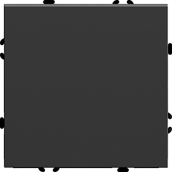 Заглушка (механизм), серия Эмили, черный уголь, soft touch, RST00-5116-05 STEKKER