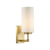 Бра E27 40W KASALI матов.золотой/белый/стекло ODEON LIGHT