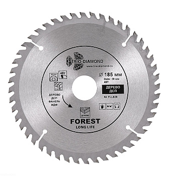 Диск пильный 185*30/20/16*48Т FLL828 Trio-Diamond