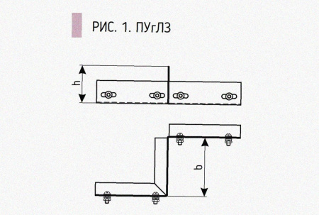 Соединитель-переходник замковый ПУгЛЗ 300х85 УТ1,5 (левый), горячее цинкование, S1,5