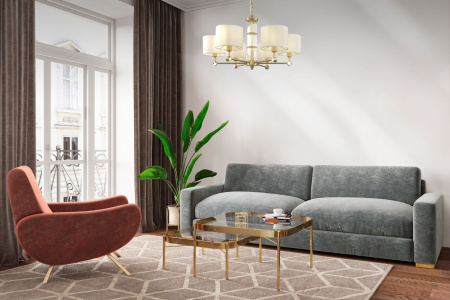 Люстра 6*E14 40Вт Латунь IP20 Alloro MOD088PL-06BS Maytoni Люстра 6*E14 40Вт Латунь IP20 Alloro MOD088PL-06BS Maytoni