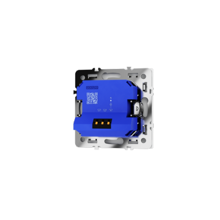 Светорегулятор встраиваемый Voltum S70 поворотно-нажимной 600 Вт, (белый матовый)