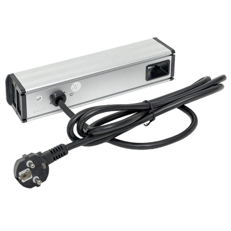 Встраиваемый настольный розеточный блок для крепления к столу, 10 модулей, C-Line EKF