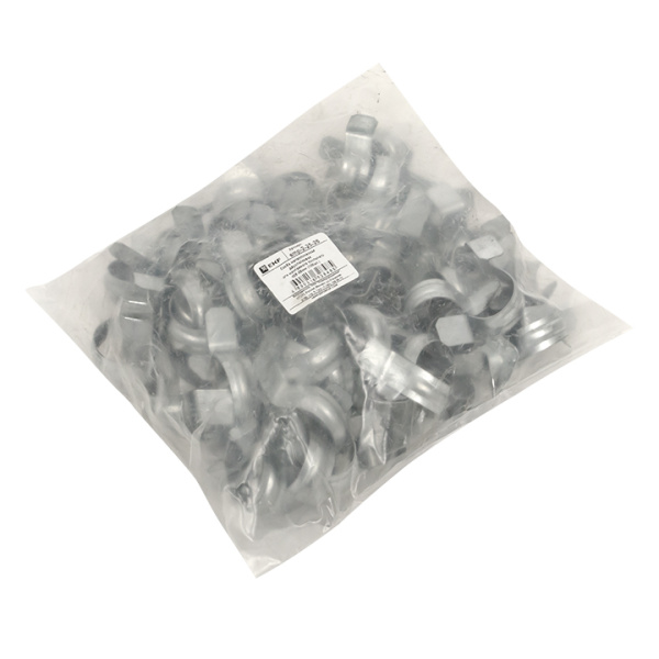 Скоба металлическая двухлапковая для монтаж, пистолета d25-26 мм (100 шт) PROxima EKF