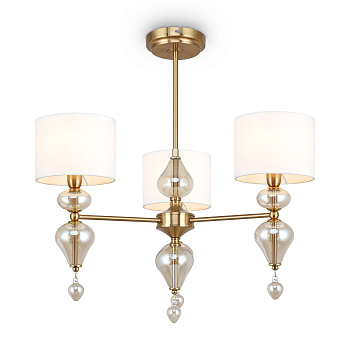 Потолочный светильник 3*E14 40Вт Латунь IP20 Raise FR5369CL-03BS Freya