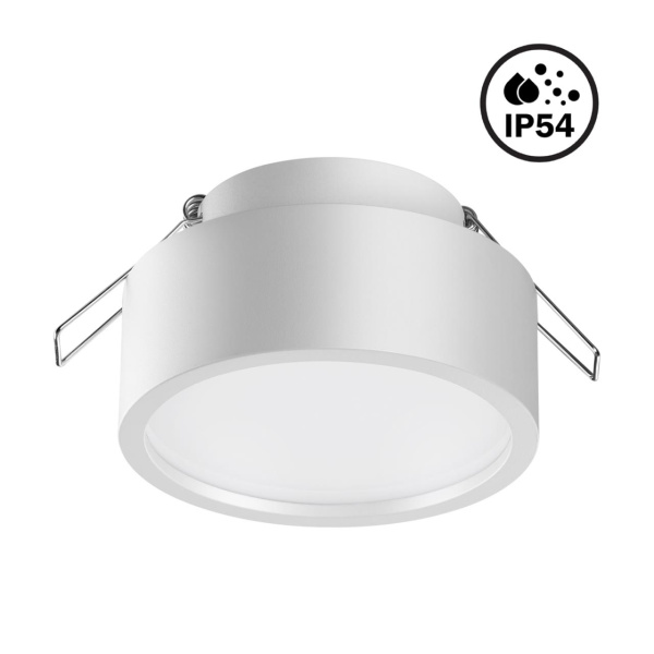 Встр.влагозащ.св-к IP54 LED 4000K 10W 220V MAY белый NOVOTECH