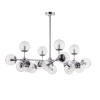 Подвесной светильник 16*E14 60Вт Хром IP20 Richard FR5596PL-16CH Freya