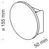 Бра 6Вт 3000K Белый IP20 Parma C123-WL-02-3W-W Technical
