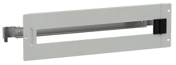 TITAN Панель ЛМА поворотн. 300 (1х7) H=150 с DIN-рейкой IEK