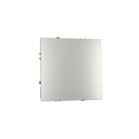 Перекрестный переключатель встраиваемый Voltum S70 одноклавишный 10А, (сталь)