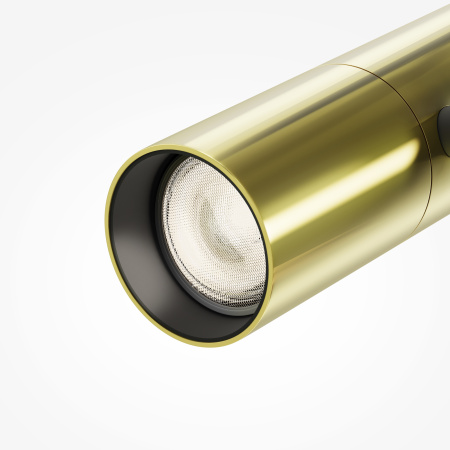 Трековый светильник LED 24Вт Черный и Латунь IP20 Magnetic track system Exility TR005-2-2X12W3K-BBS Technical Maytoni