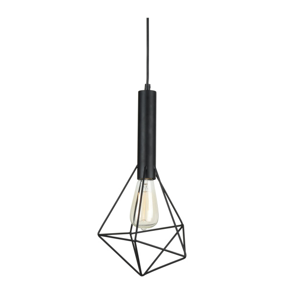 Подвесной светильник 1*E27 60Вт Черный IP20 Spider T021-01-B Maytoni