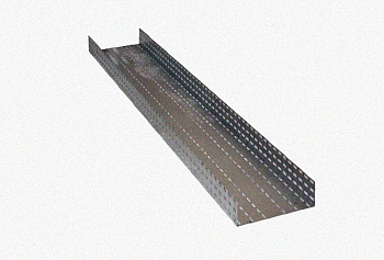 Лоток перфорированный ЛМ 200х200х3000 УТ1,5, горячее цинкование, S1,5