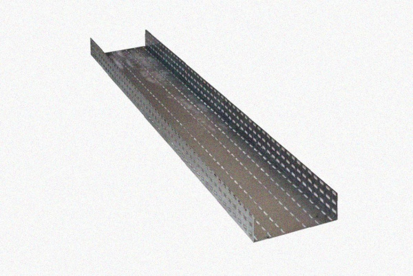 Лоток перфорированный ЛМ 100х50х2000 У3, окрашенный, S1,5