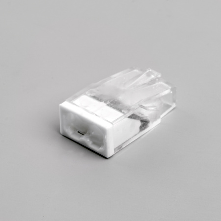 Клемма монтажная 2-проводная с пастой STEKKER для 1-жильного проводника, LD2273-242