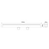 Светодиодный линейный прожектор с DMX Feron LL-892 36W RGB 24V IP65