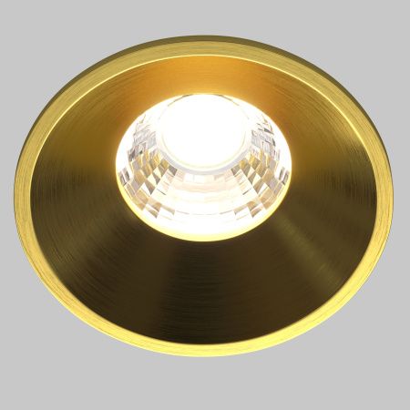 Встраиваемый светильник LED 7Вт Латунь IP20 Downlight DL058-7W4K-BS Technical Maytoni