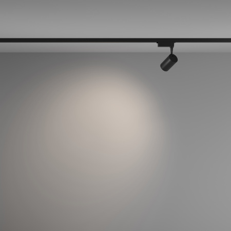 Трековый светильник LED 6Вт Черный IP20 Single phase track system Unity TR003-1-6W4K-W-B Technical Maytoni