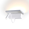 Настен.св-к LED 8W 560Лм 3000К WOODY седой дуб с белым/дерево ODEON LIGHT