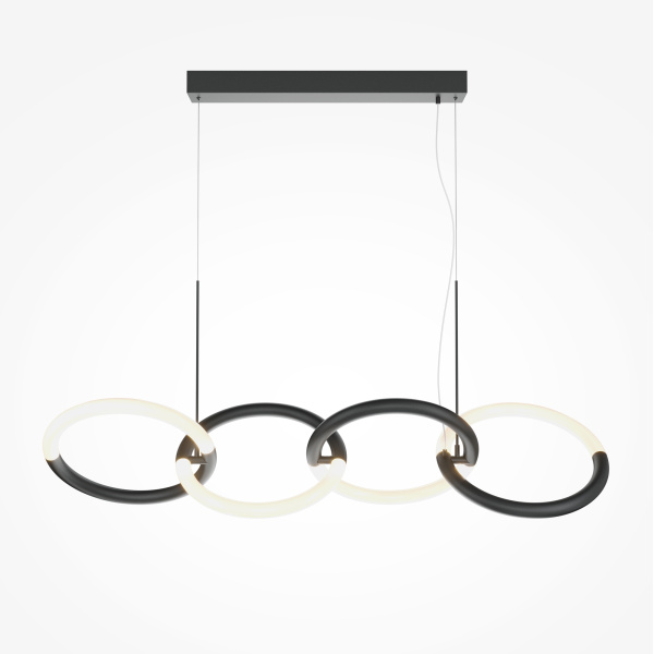 Подвесной светильник 4*LED 40Вт Черный IP20 Node MOD165PL-L40B3K Maytoni