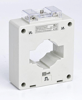 Трансформатор тока ТШП-0,66 0,5S 600/5 10ВА, диаметр 40мм 	Dekraft 