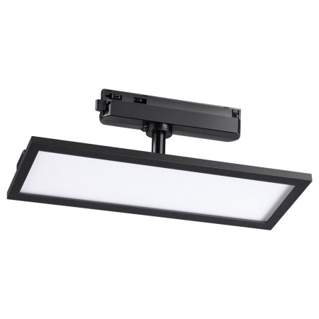 Св-к трековый однофазный IP20 LED 4000К 24W 220V VOLO черный NOVOTECH