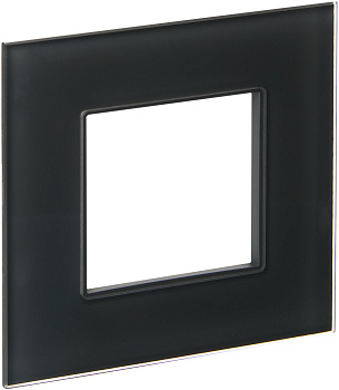 SKANDY Рамка 1-местная SK-F21G стекло графит IEK