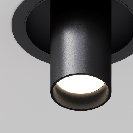 Потолочный светильник 1*GU10 10Вт Черный IP20 Ceiling & Wall C048CL-01-GU10-B Technical Maytoni