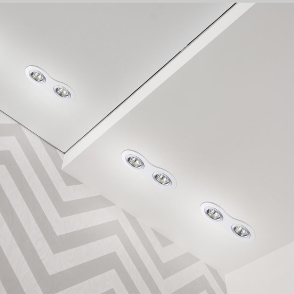 Встр.св-к IP20 GX5.3 50W 12V MORUS белый B NOVOTECH