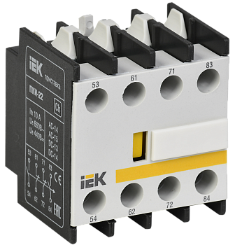 Приставка ПКИ-22 дополнительные контакты 2з+2р IEK
