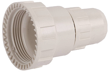 Переходник "ШиреФит" редукционный "накидная гайка - штуцер с гайкой", 32мм-20мм ЗУБР