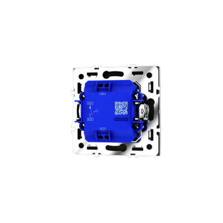 Выключатель встраиваемый Voltum S70 одноклавишный 10А, (кашемир)