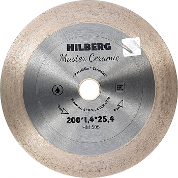Диск алмазный отрезной 200*25,4 Master Сeramic HM505 Hilberg