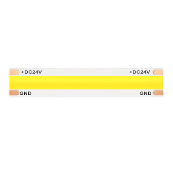 Лента светодиодная 24В COB 12Вт/м 384LED/м 3000K 5м IP65 Technical Maytoni