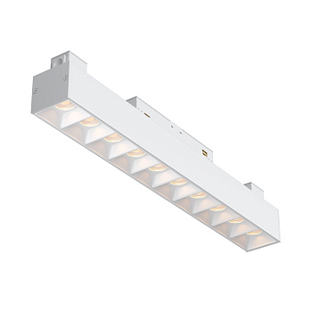 Трековый светильник LED 20Вт Белый IP20 Magnetic track system Gravity TR076-2-20W3K-W Technical Maytoni