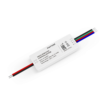 Контроллер для светодиодной ленты RGB 72Вт/144Вт Белый (01125) Technical Maytoni Контроллер для светодиодной ленты RGB 72Вт/144Вт Белый (01125) Technical Maytoni