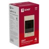 Щит распределительный навесной ЩРН-П- 4 светлое дерево IP41 PROxima EKF