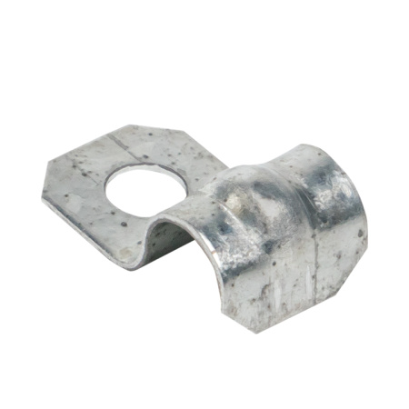 Скоба металлическая однолапковая d8-9 мм (100 шт) PROxima EKF