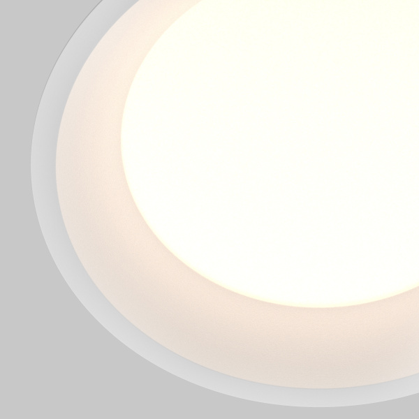 Встраиваемый светильник LED 24Вт Белый IP44 Downlight DL055-24W3-4-6K-W Technical Maytoni