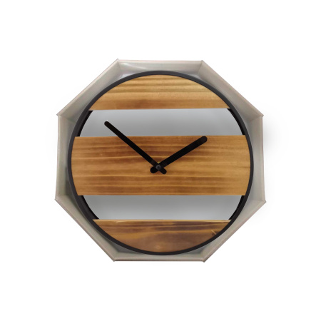 ML200929 Часы настенные, круглые, цвет корпуса черный, металл, Ø30см, источник питания 1 батарейка АА(в комплект не входит)(Китай) APEYRON