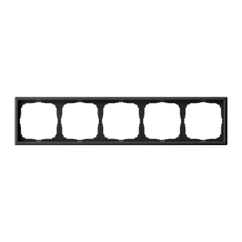 ARTGALLERY 5-постовая РАМКА, универсальная, КАРБОН Systeme Electric