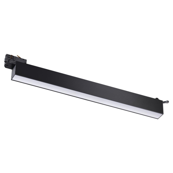 Св-к трехфазный трековый св/д IP20 LED 4000K 30W 220V ITER черный NOVOTECH