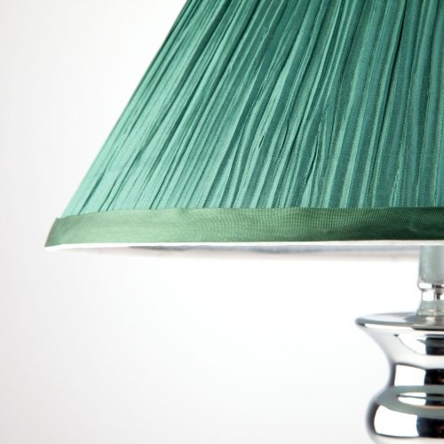 Классическая настольная лампа 1*E27 40Вт зеленый, хром IP20 Majorka (008/1T зеленый) Eurosvet фото 3