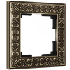 Antik Рамка горизонт/вертик 1 пост . бронза IP20 Werkel