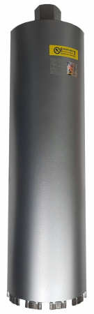 Коронка алмазная 132*450 Laser 1 1/4 UNC HD717 Hilberg