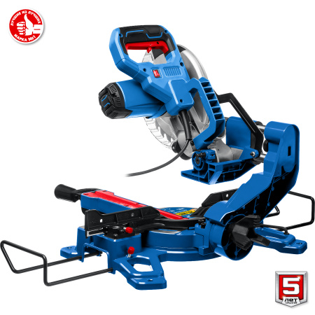 Профессионал ППТ-216-П пила торцовочная с протяжкой, d 216 х 30 мм, 1800 Вт ЗУБР