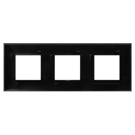 Рамка "Avanti", "Черный квадрат", 3 поста (6 мод.) DKC