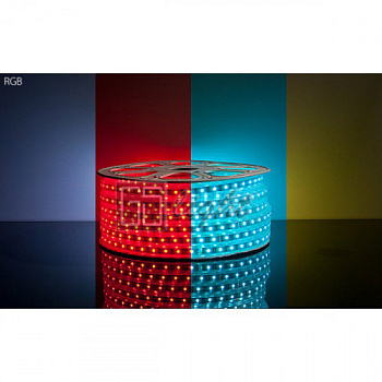 Лента св/д 50*50 60LED RGB IP67 220V