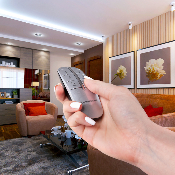 Контроллер 3-канальный серебряный IP20 (a042748) Elektrostandard