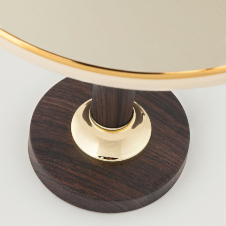 Классическая настольная лампа 1*E27 40Вт коричневый IP20 Lorenzo (60019/1 венге) Eurosvet